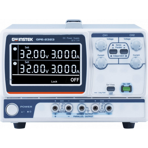 Alimentador de laboratorio, 0 - 32 V, 0 - 3 a, lineal