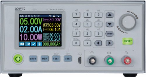 Alimentador de laboratorio, 0 - 60 V, 0 - 24 a, 1440 W, programa