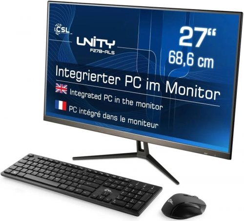 All-in-One-PC CSL Unity F27B-ALS Intel N200 Gráficos Intel U/HD en chip