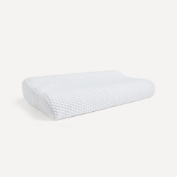 Almohada cervical alta látex Talalay medidas especiales Cervic Dunlopillo Blanco