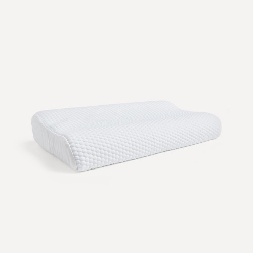 Almohada cervical alta látex Talalay medidas especiales Cervic Dunlopillo Blanco