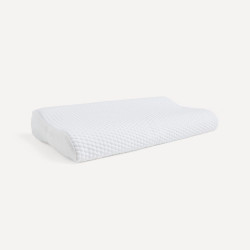 Almohada cervical baja látex Talalay medidas especiales Cervic Dunlopillo Blanco