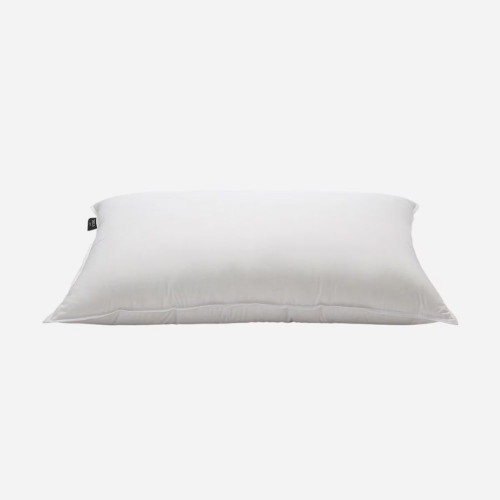 Almohada de doble cámara Plumón Imperial Envolvente Treca Blanco