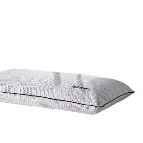 Almohada lavable Silver Gel talla L (13 cm de altura) Lattoflex Gris