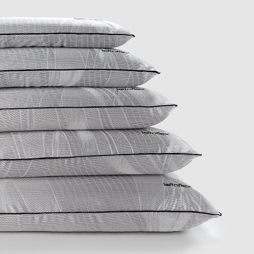 Almohada lavable Silver Gel talla M (11 cm de altura) Lattoflex Gris