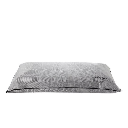 Almohada lavable Silver Gel talla XL (15 cm de altura) Lattoflex Gris