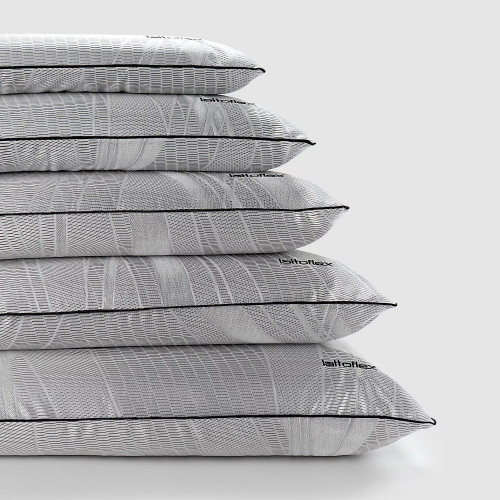 Almohada lavable Silver Gel talla XL (15 cm de altura) Lattoflex Gris