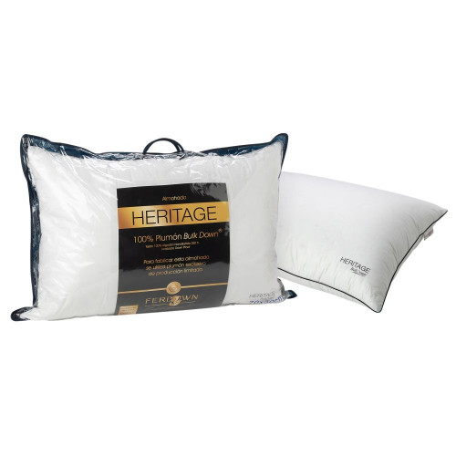 Almohada Plumón Heritage Ferdown Blanco