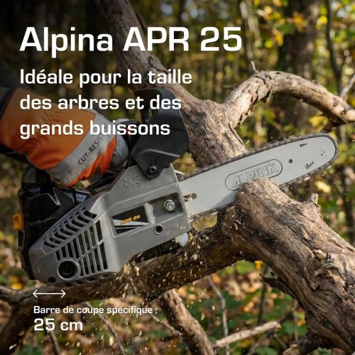 Alpina Motosierra de gasolina APR 25