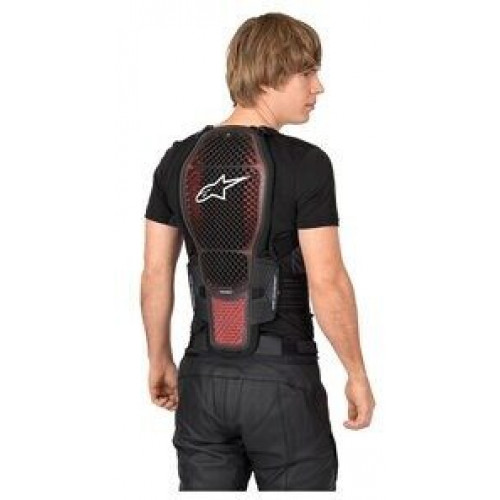 Alpinestars Nucleon KR-1 Cell negro/rojo