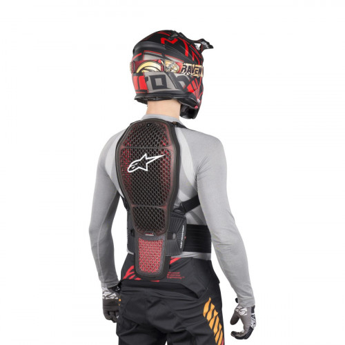 Alpinestars Nucleon KR-1 Cell negro/rojo