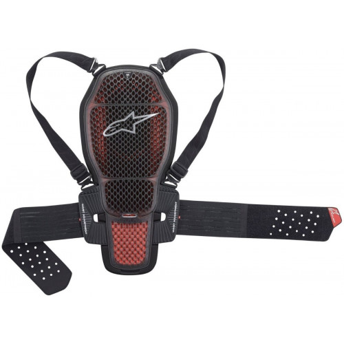 Alpinestars Nucleon KR-1 Cell negro/rojo