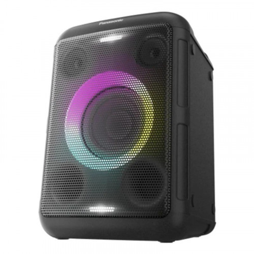 Altavoces Panasonic Portátiles Estéreo Bluetooth 75 W con iluminación LED y batería integrada