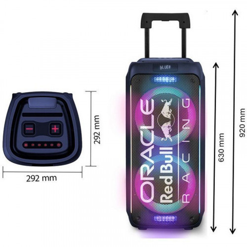 Altavoces Red Bull Racing Portátiles Inalámbricos 48W True Wireless LED Bluetooth USB