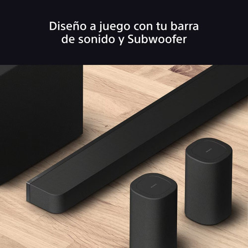Altavoces traseros inalámbricos BRAVIA Theatre Rear 8. Sonido envolvente mejorado Mapping 360 compatible IMAX ENHANCED. Fácil manejo y control. Negro