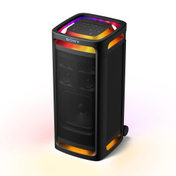 Altavoz Bluetooth para fiestas Sony ULT TOWER 9AC, 2xULT POWER SOUND, altavoz X-Balanced, iluminación y sonido 360, entradas karaoke Negro