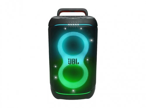 Altavoz de gran potencia - JBL PartyBox 520, 400 W, Con batería, Autonomía 15h, Asa telescópica y Ruedas, IPX4, Negro
