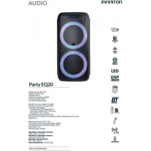 Altavoz Infiniton Party EQ20