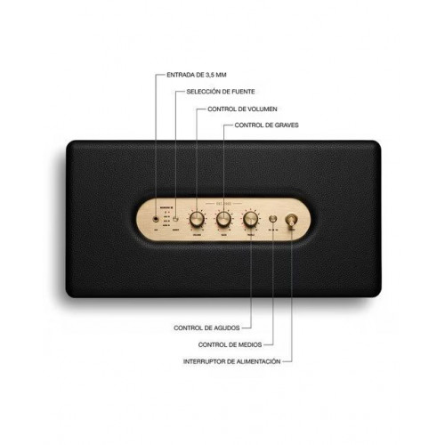 Altavoz Marshall Woburn III Bluetooth Negro