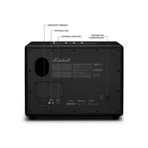 Altavoz Marshall Woburn III Bluetooth Negro
