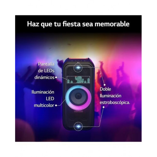 Altavoz portátil LG 2023 XBOOM XL7S 250W Bluetooth Negro