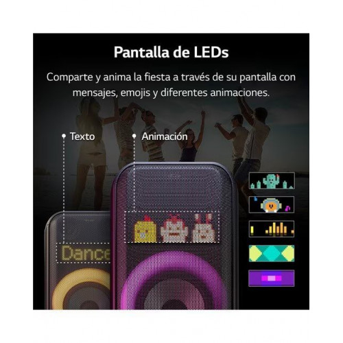 Altavoz portátil LG 2023 XBOOM XL7S 250W Bluetooth Negro