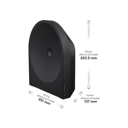 Altavoz Samsung 2026 Music Studio 5 HW-LS50H Dolby Atmos Q-Symphony Wi-Fi Negro Titanio