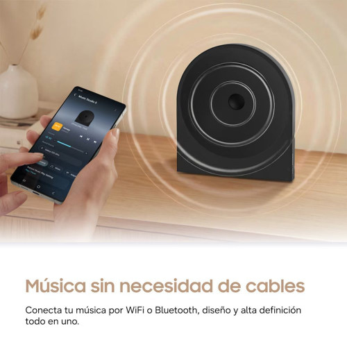 Altavoz Samsung 2026 Music Studio 5 HW-LS51H Dolby Atmos Q-Symphony Wi-Fi Blanco