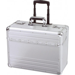 Alumaxx Omega Trolley Pilot Case silver
