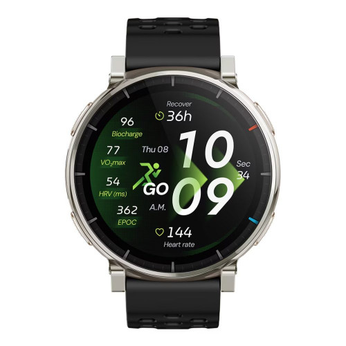 Amazfit Active 3 Premium Plata Smartwatch Plata