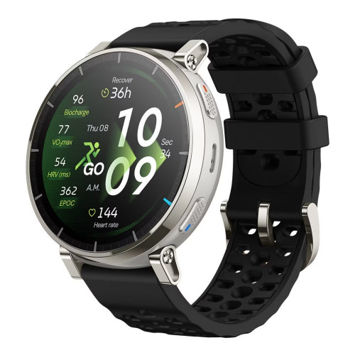 Amazfit Active 3 Premium Plata Smartwatch Plata