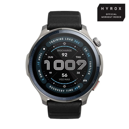 Amazfit Balance 2 Smartwatch con Modo Carrera Hyrox Negro