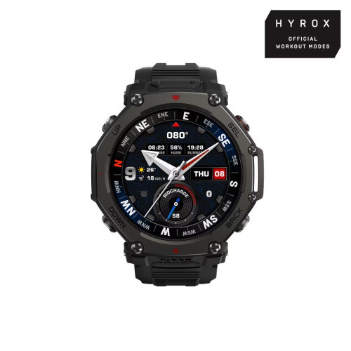 Amazfit T-Rex 3 Pro 48mm Smartwatch con Modo Carrera Hyrox Negro
