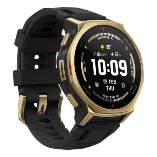 Amazfit T-rex 3 Pro GPS NFC 44mm AMOLED Oro Negro Resistencia Agua 10ATM+45m SpO2 Pulsómetro