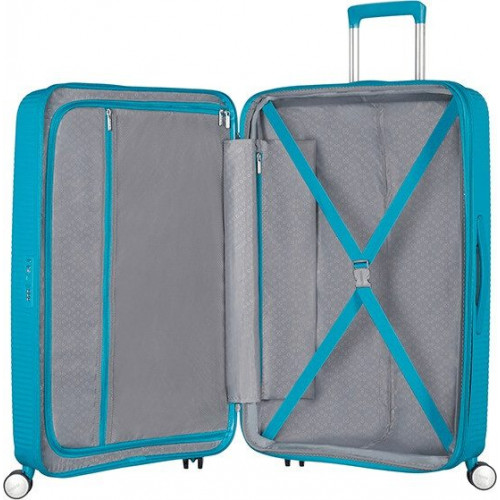 American Tourister Soundbox 4 Wheel Trolley 77 cm