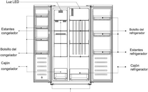 Americano Corbero CFSBSH730NFW