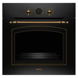 Amica Ed17319B Retro Horno eléctrico multifunción cm. 60