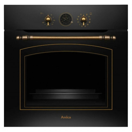 Amica Ed17319B Retro Horno eléctrico multifunción cm. 60