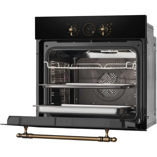 Amica Ed17319B Retro Horno eléctrico multifunción cm. 60