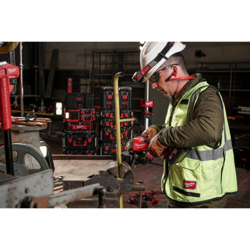 Amoladora angular M18 125mm Fuel ONE-KEY con maletín Milwaukee M18 ONEFSAG125XB-0X