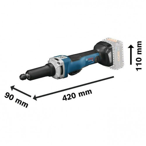 Amoladora recta de batería GGS 18V-23 PLC
