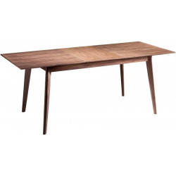 Angel CERDA Mesa comedor extensible nogal