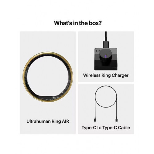 Anillo inteligente Ultrahuman Air Ring Gold Dorado