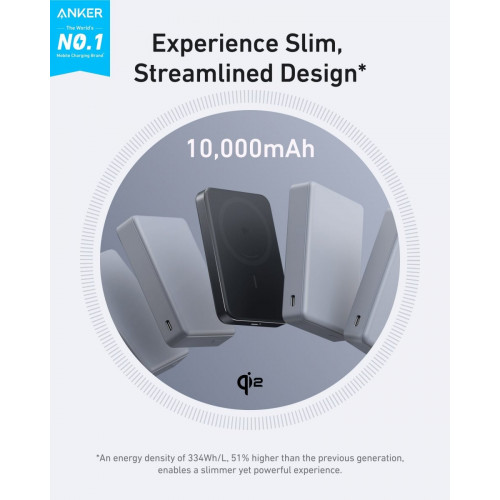 Anker MagGo Power Bank (10K, Slim) and Anker 735 Charger (Nano II 65W)