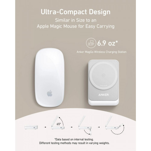 Anker MagGo Wireless Charging Station (Foldable 3-in-1)