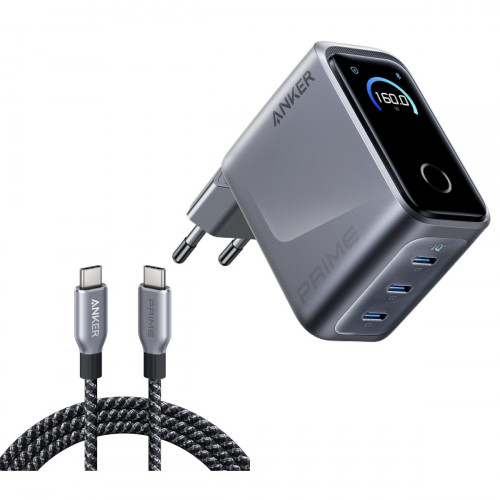 Anker Prime Charger with Anker Prime USB-C to USB-C Cable