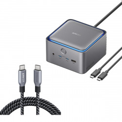 Anker Prime TB5 Docking Station with Anker Prime USB-C to USB-C Cable