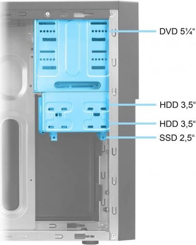 ANKERMANN Office One AMD Ryzen 5 3400G 16GB DDR4