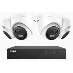 ANNKE H500P Kit de 4 Cámaras PoE 3K con Grabador de 8 Canales