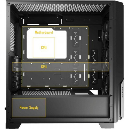 Antec P20C E-ATX Cristal Templado USB-C Negra